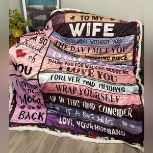 🆕 Blanket for Wife 60x80 in